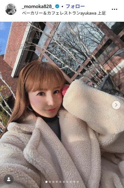 桃華絵里Instagramより