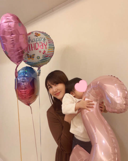 安めぐみ、次女の2歳バースデーSHOT公開！成長にしみじみ「我が家の癒しの存在」