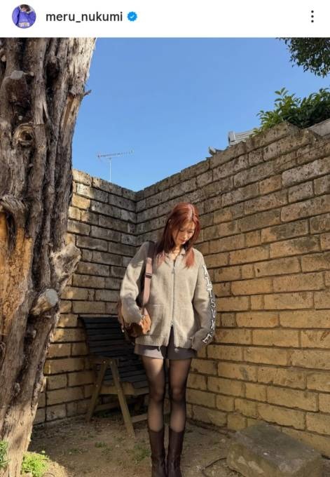 めるる、ほっそり美脚が際立つショーパンコーデに絶賛の声「綺麗すぎる」「大人っぽい」