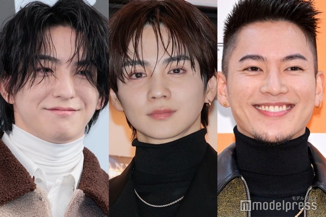 前田公輝、吉野北人、三山凌輝（C）モデルプレス