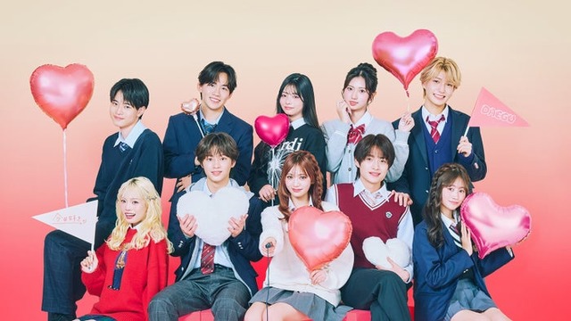 「今日、好きになりました。テグ編」（上段左から）ゆうた、りお、りな、みせら、けんせい（下段左から）ひなた、りくと、もか、るい、あやか（C）AbemaTV, Inc.