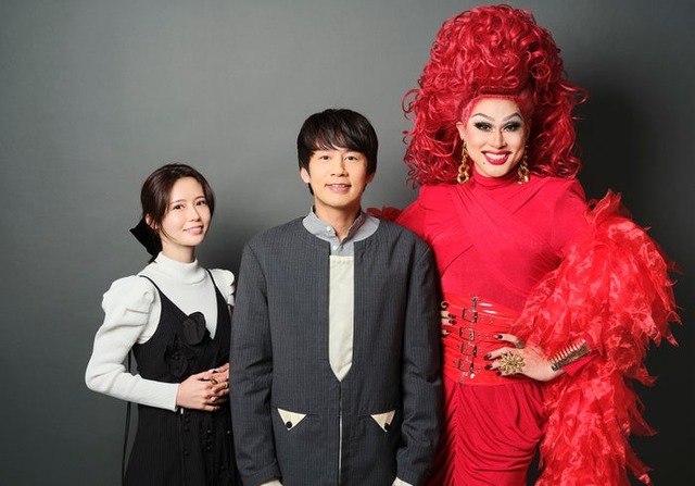 井口綾子、中丸雄一、ドリアン・ロロブリジーダ（C）ABCテレビ