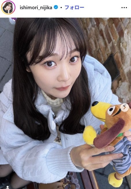 石森虹花Instagramより