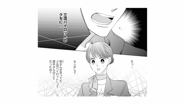 元カレが言っていた「三流パイロット」は彼のことだったの!? 侮辱の正体が明らかに【マリッジ・フライト #13】