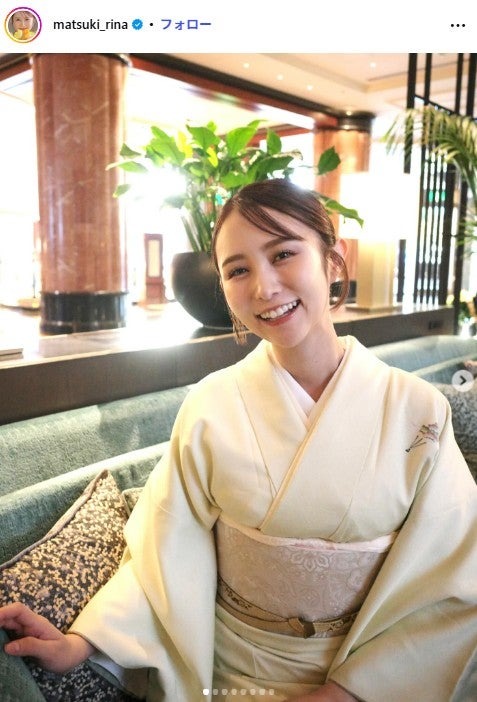 まつきりなInstagramより