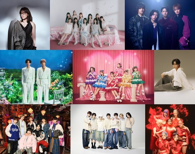 「CDTVライブ！ライブ！」出演者（提供写真）