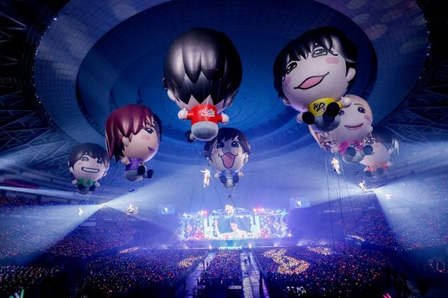 なにわ男子「超巨大ちびぬいバルーン～どっちやねん～」（提供写真）