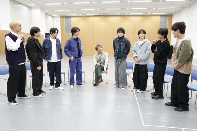 篠塚大輝、猪俣周杜、橋本将生、寺西拓人、木村拓哉、菊池風磨、松島聡、佐藤勝利、原嘉孝（C）フジテレビ