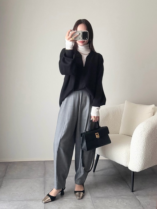 ユニクロを上手に活用！着回しの天才インフルエンサーが着こなす40代の品格きれいめカジュアル