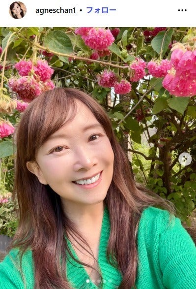 アグネス・チャンInstagramより