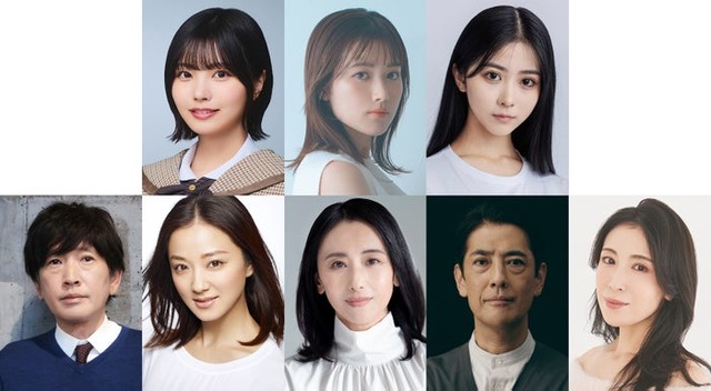 （上段左から）中西アルノ、井頭愛海、須藤千尋 （下段左から）長谷川朝晴、中越典子、紺野まひる、堀部圭亮、雛形あきこ（提供写真）