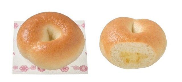 もっちり食感のチーズベーグル／提供画像