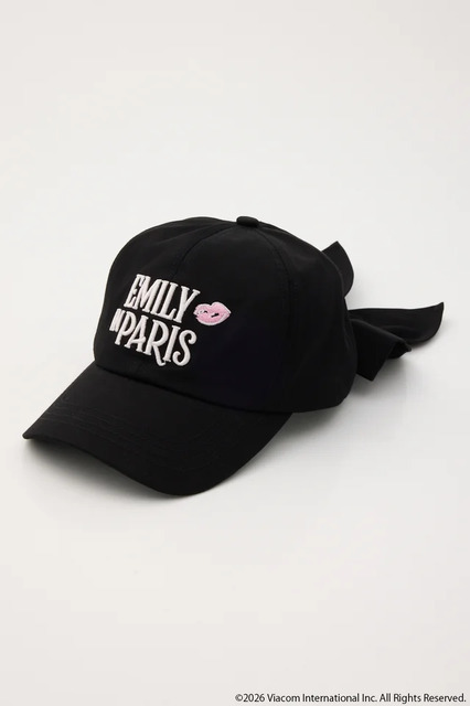 【Emily in Paris】キャップ　※リボン取り外し可