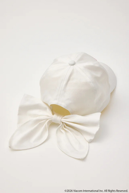 【Emily in Paris】キャップ　※リボン取り外し可