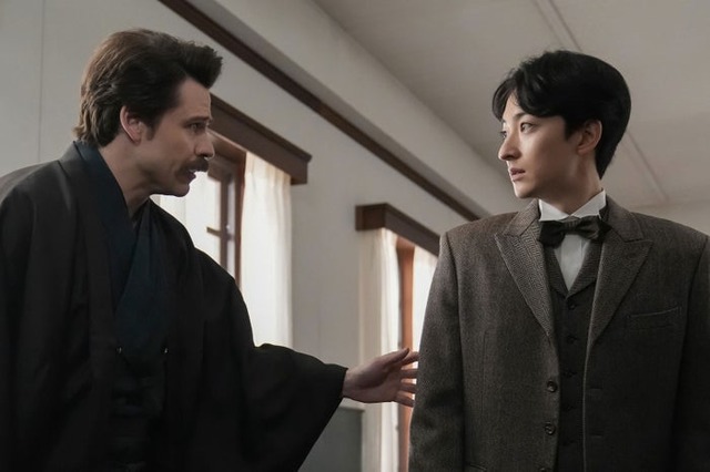 トミー・バストウ、濱正悟「ばけばけ」第95話（C）NHK