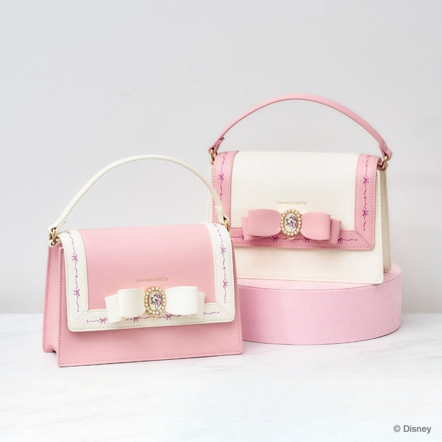 ショルダーバッグ（ピンク／ホワイト）¥20,900「おしゃれキャット マリー」コレクション　