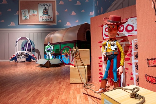 ピクサーの世界展（提供写真）