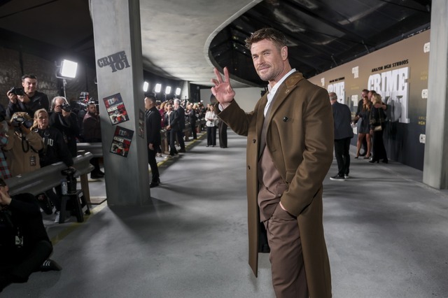 クリス・ヘムズワース『クライム 101』ワールドプレミア