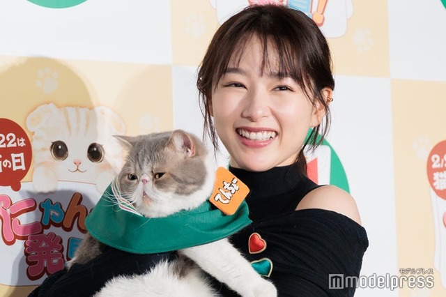 セブン‐イレブン「にゃんこ発見！」新商品発表会・試食会に出席した桜井日奈子（C）モデルプレス
