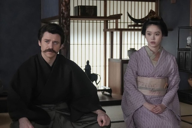 トミー・バストウ、高石あかり「ばけばけ」第99話（C）NHK