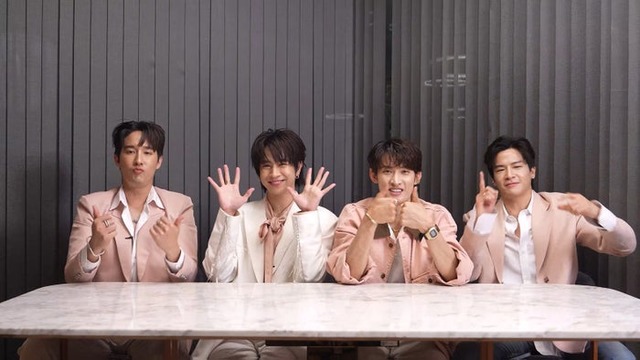 ユド=タンタット・ターリンピロム、フルーク=ナタット・シリポントーン、向井康二、マーチ=チュターウット・パッタラガムポン（C）datinggame2025