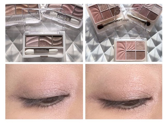 【セザンヌ】オバ見えしない新作アイシャドウ2つ。4万点近いコスメを試した49才美容のプロがリピート！「目元のくすみ、なかったことに」