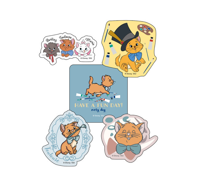 H賞 ダイカットステッカーセット©Disney