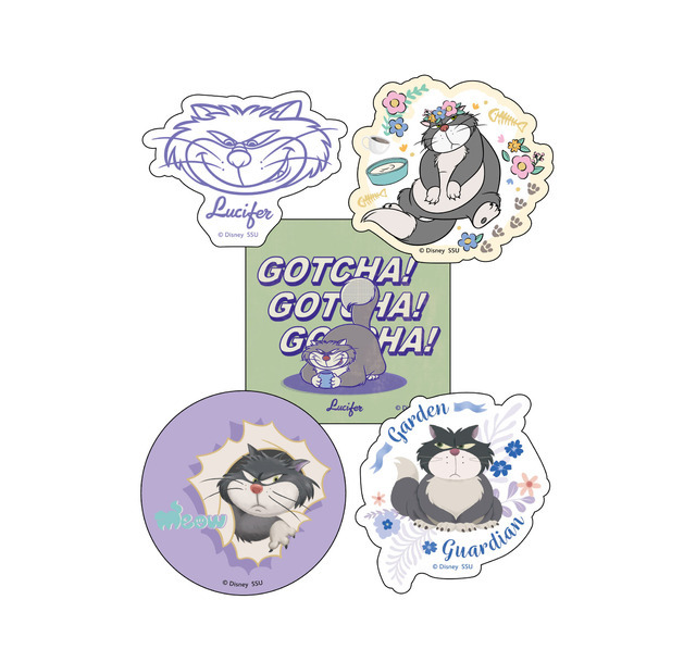 H賞 ダイカットステッカーセット©Disney