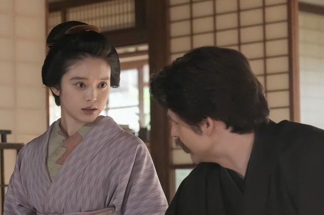 高石あかり、トミー・バストウ「ばけばけ」第101話（C）NHK