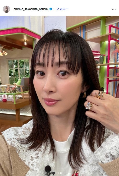 坂下千里子Instagramより