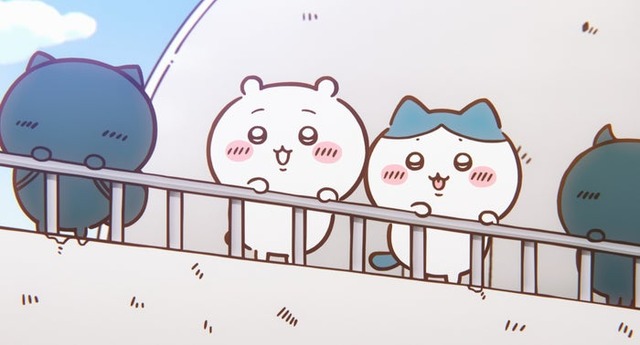 ちいかわ、ハチワレ／「映画ちいかわ 人魚の島のひみつ」（C）ナガノ ／ 2026「映画ちいかわ」製作委員会