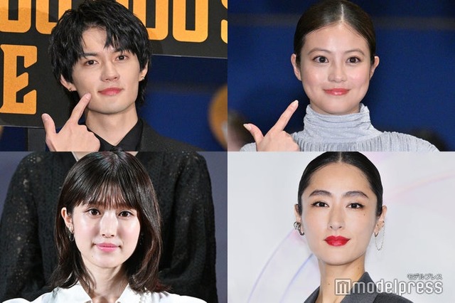 （上段左から時計回り）佐野勇斗、今田美桜、シシド・カフカ、福本莉子（C）モデルプレス