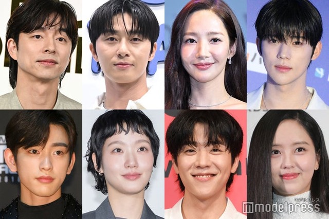（上段左から）コン・ユ、パク・ソジュン、パク・ミニョン、ムン・サンミン（下段左から）パク・ジニョン、キム・ゴウン、チェ・ジョンヒョプ、キム・ソヒョン（C）モデルプレス