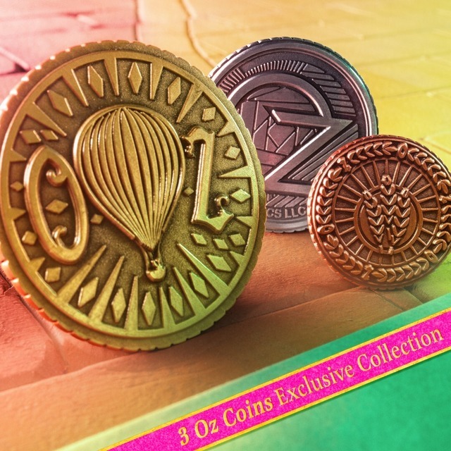 ゴールデン・オズ硬貨 | 輝く記念硬貨(C) Universal City Studios LLC. All Rights Reserved.