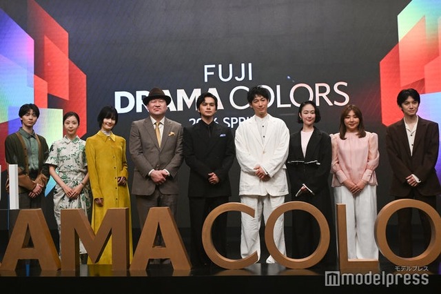 イベントに出席した（左から）高杉真宙、木南晴夏、橋本愛、佐藤二朗、北村匠海、ディーン・フジオカ、黒木華、野呂佳代、本郷奏多（C）モデルプレス