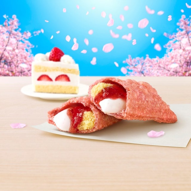 いちごショートケーキパイ（提供写真）