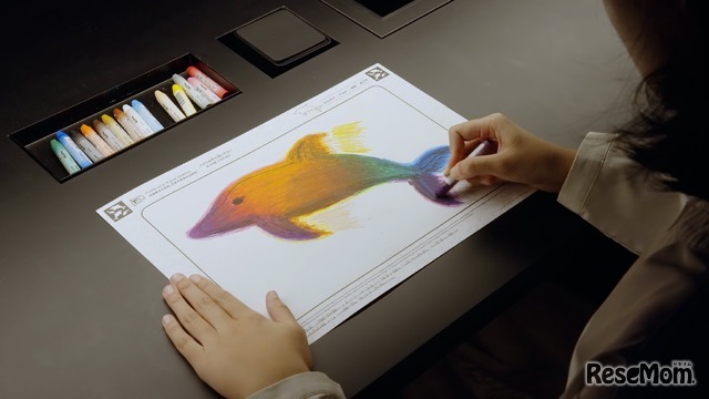 チームラボ「スケッチ環世界」 (c)チームラボ