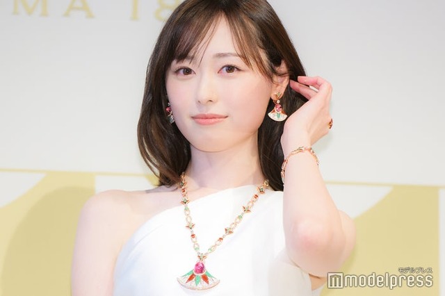 「ブルガリ アンバサダー就任記者発表会」に出席した福原遥（C）モデルプレス