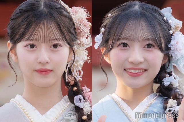 八木愛月、秋山由奈（C）モデルプレス