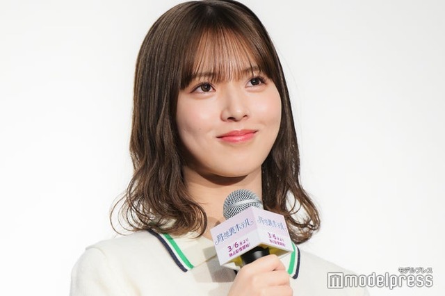 「路地裏ホテル」完成披露試写会に出席した中嶋優月（C）モデルプレス