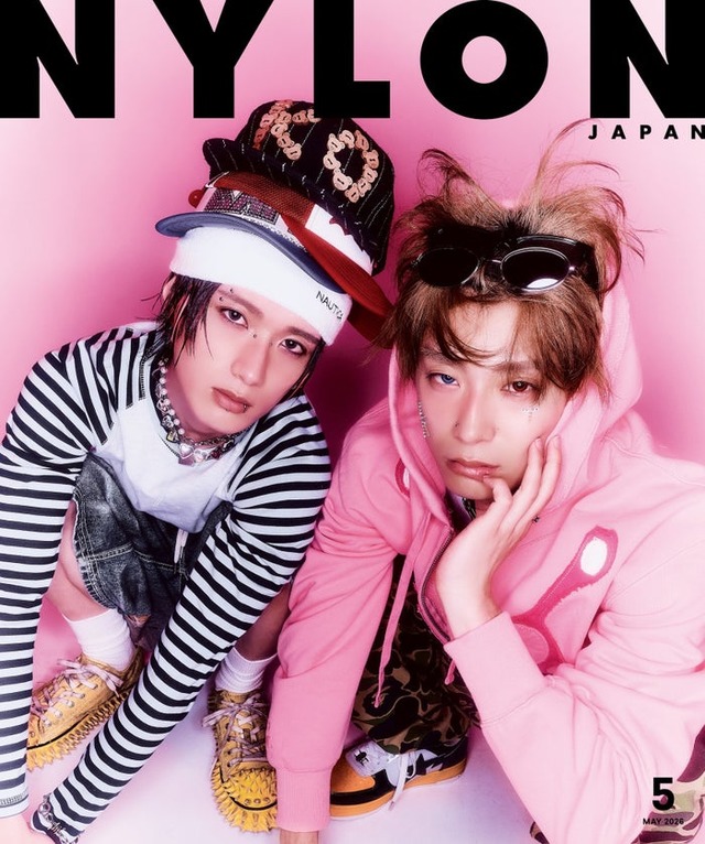 山中柔太朗、高松アロハ（C）NYLON JAPAN