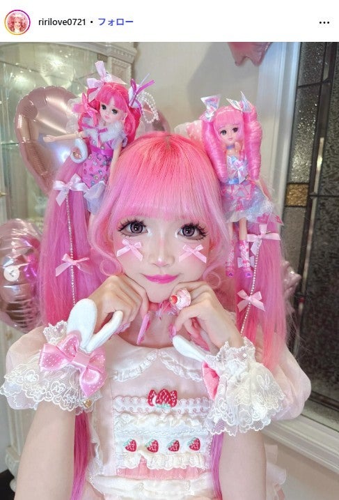 りりぴInstagramより