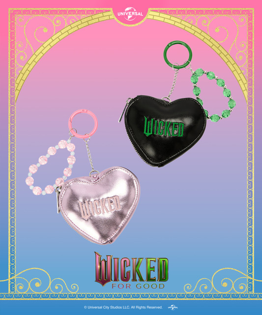 【WICKED× Casselini】ビーズチャームポーチ