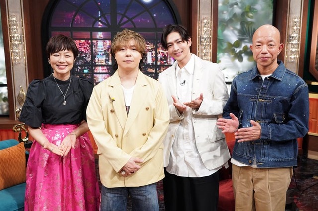有働由美子、.ENDRECHERI.（堂本剛）、松下洸平、小峠英二（C）日本テレビ