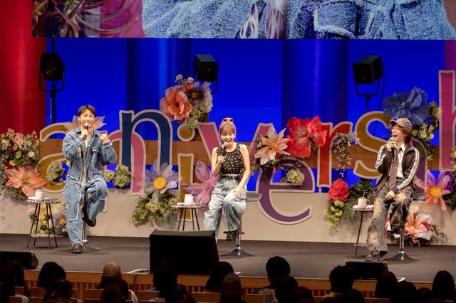 與真司郎、宇野実彩子、末吉秀太（提供写真）