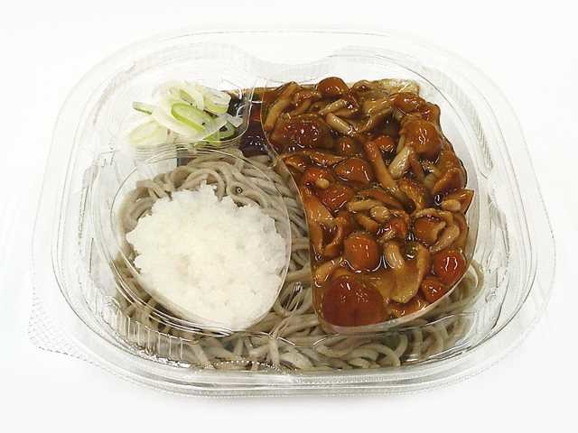 北海道産そば粉使用 ざるそば（提供写真）