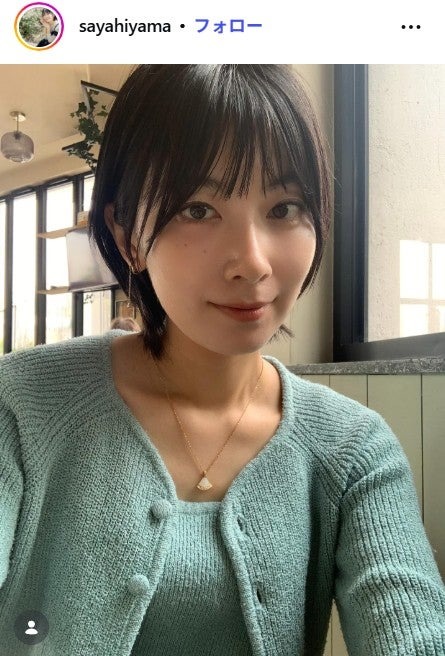 檜山沙耶Instagramより