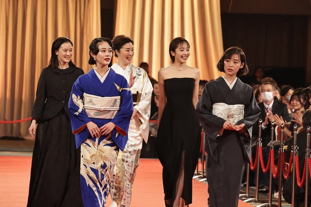 蒼井優、高畑充希、寺島しのぶ、森七菜、森田望智（C）日本アカデミー協会