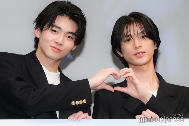 「コントラスト」完成披露試写会に出席した井内悠陽、阿久根温世（C）モデルプレス