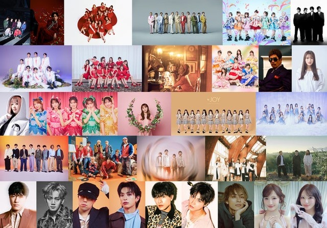 「CDTVライブ！ライブ！」出演者（提供写真）